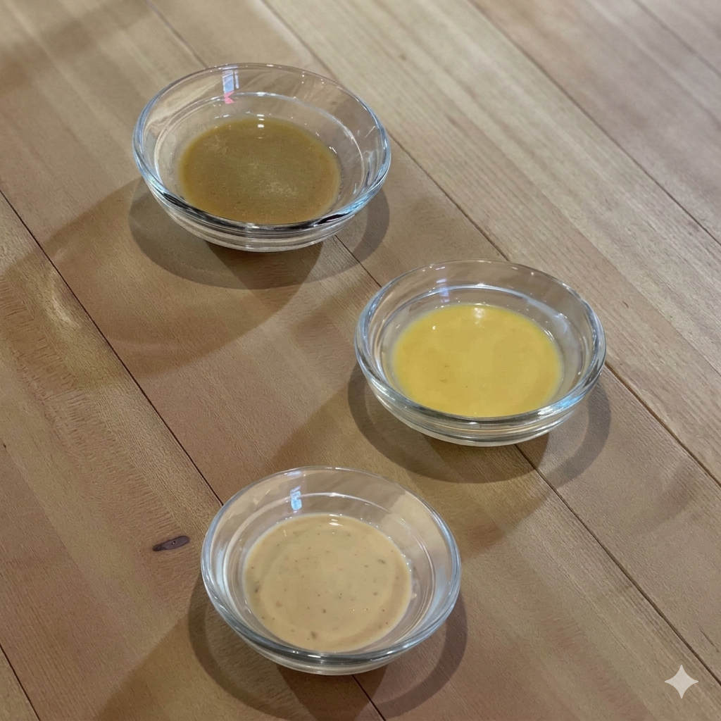 カメリナドレッシング３種