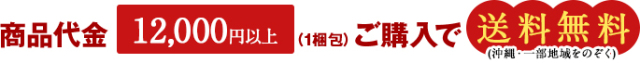 12000円以上で送料無料