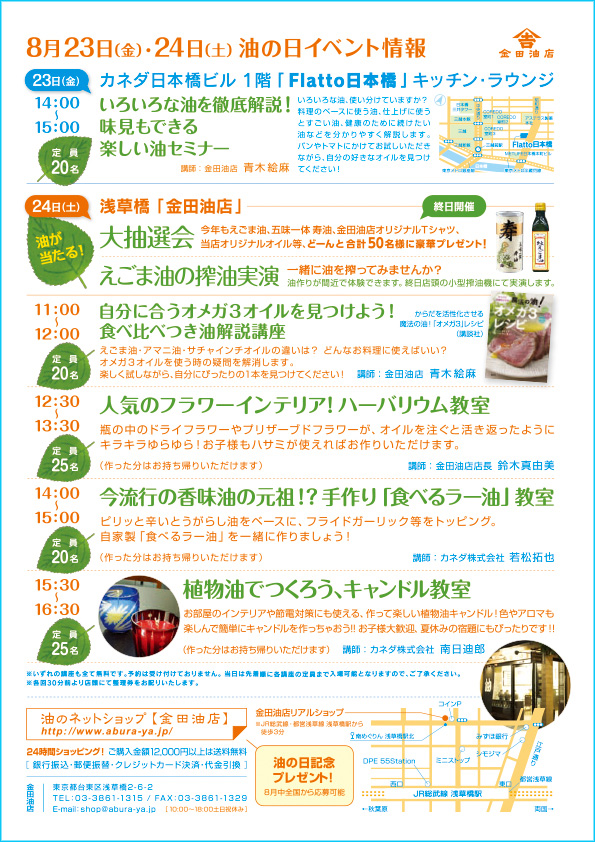油の日2019